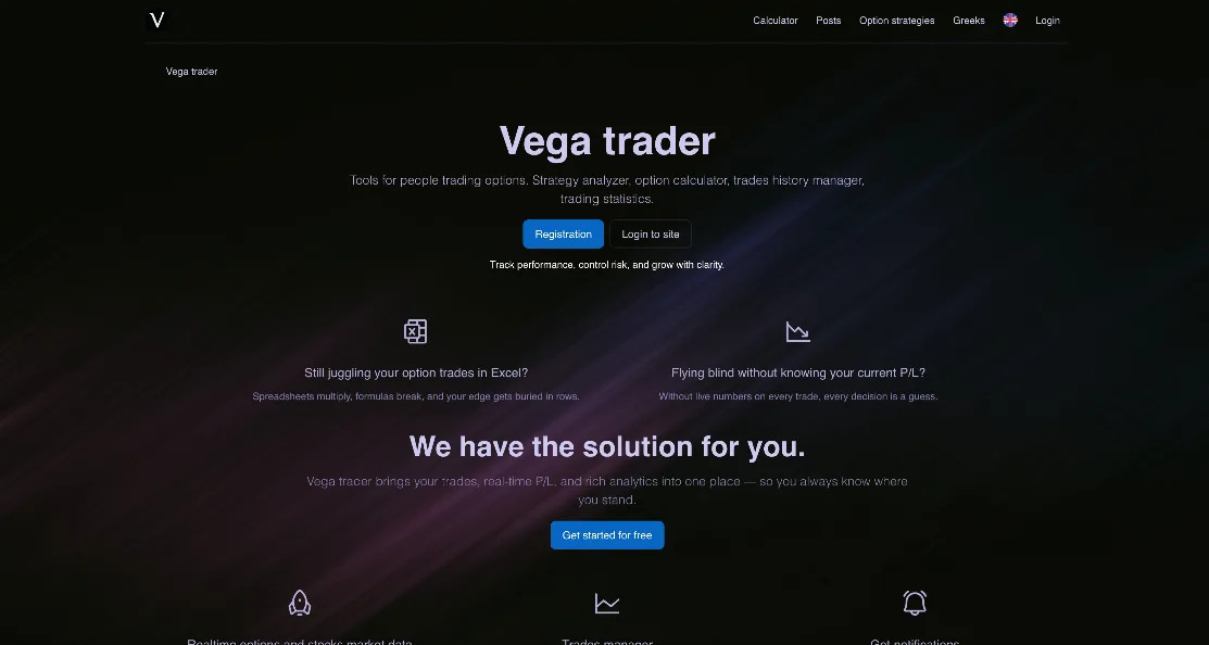 Cover image for Vega trader