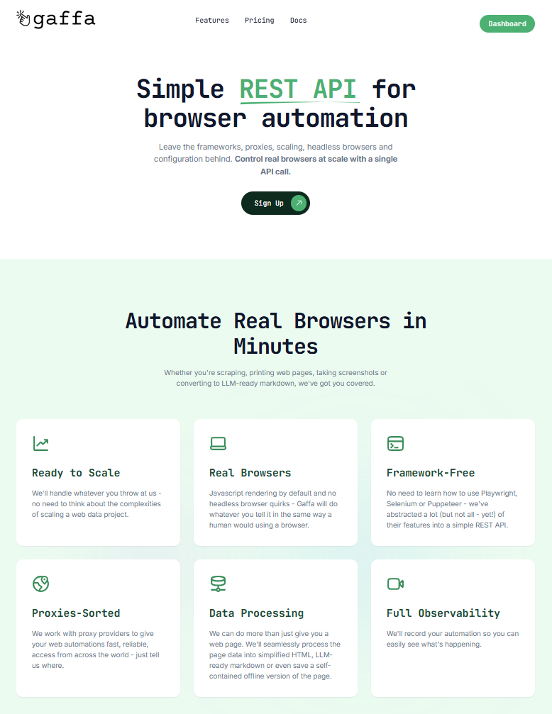 Cover image for Gaffa