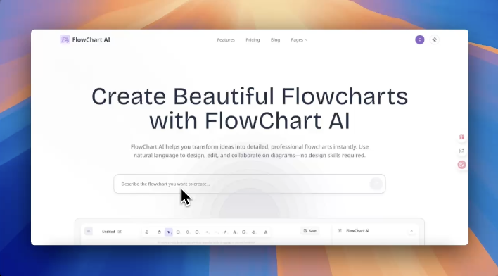 Cover image for Flowchart AI – Convert Text & Images into Editable Flowcharts in Seconds
