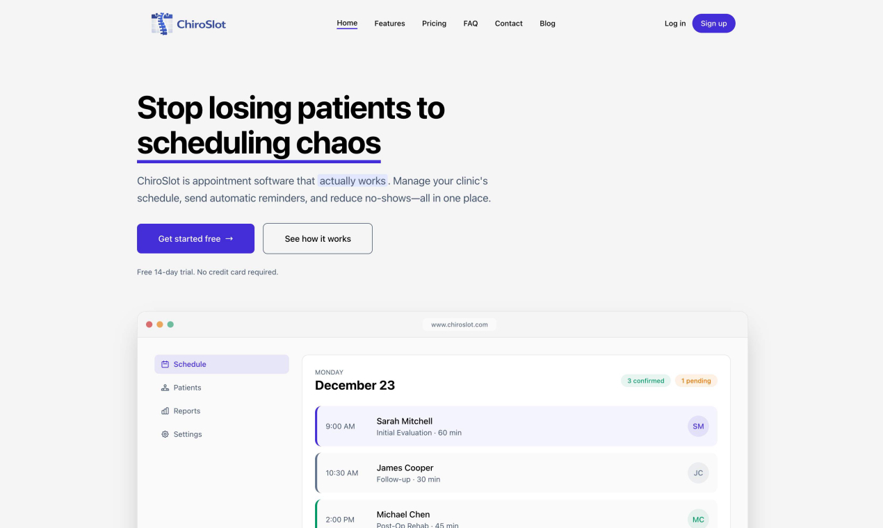 Cover image for ChiroSlot