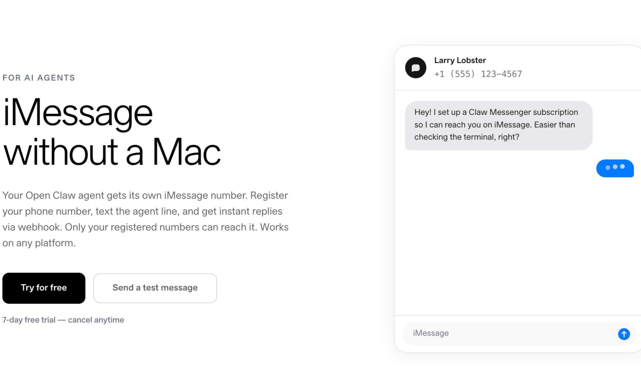 Cover image for Claw Messenger