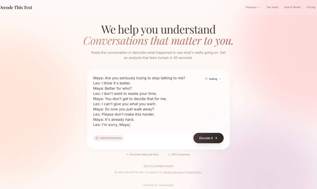 Cover image for Decode This Text