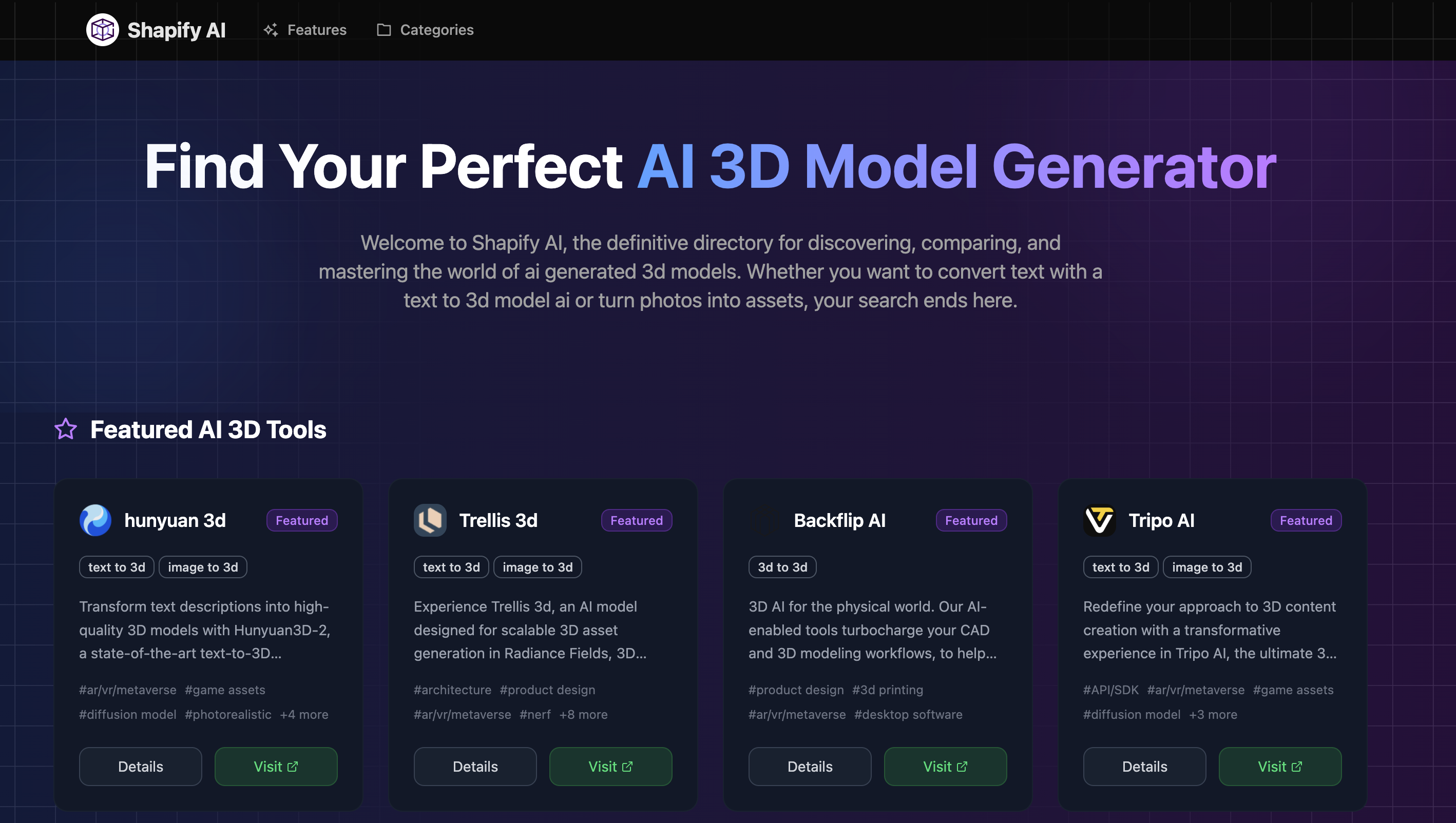 Cover image for Shapify AI: The #1 AI 3D Model Generator Directory
