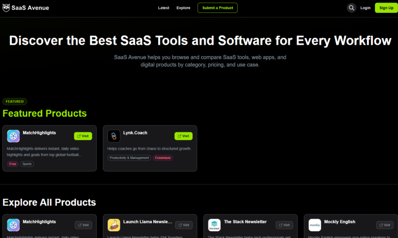 Cover image for SaaS Avenue