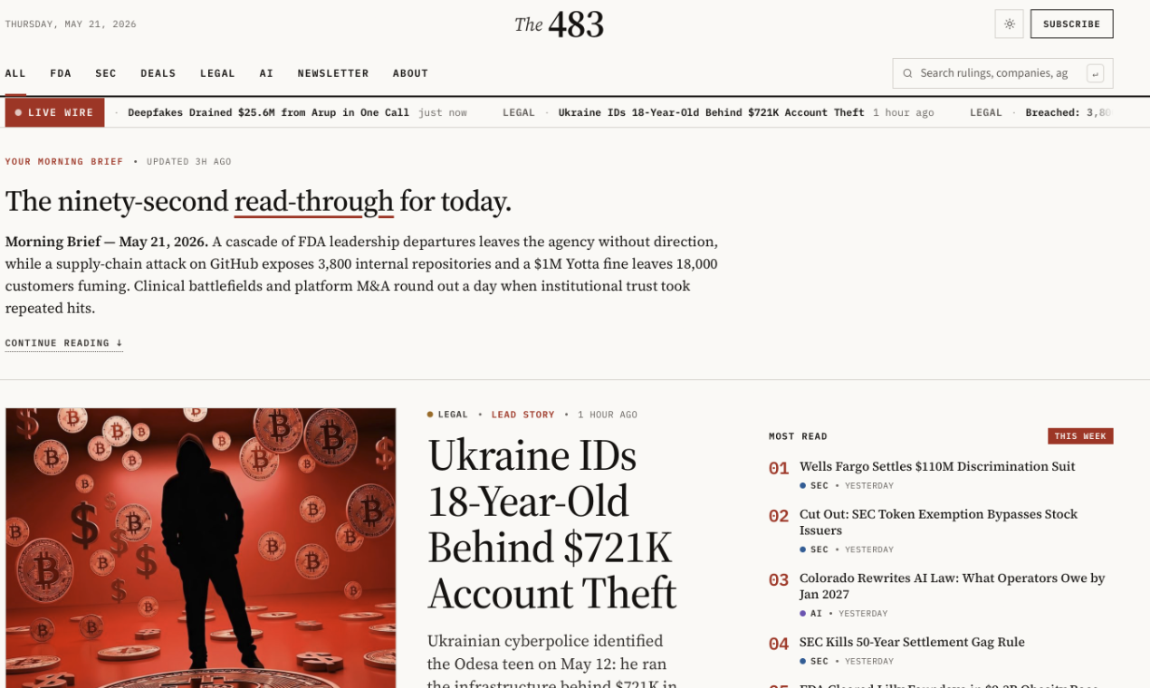 Cover image for The483.com