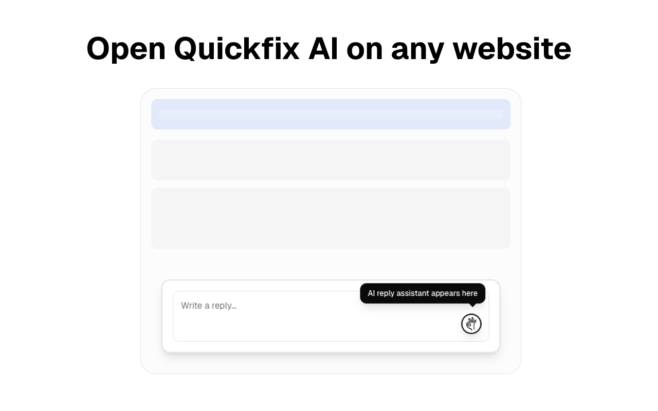Cover image for Quickfix AI