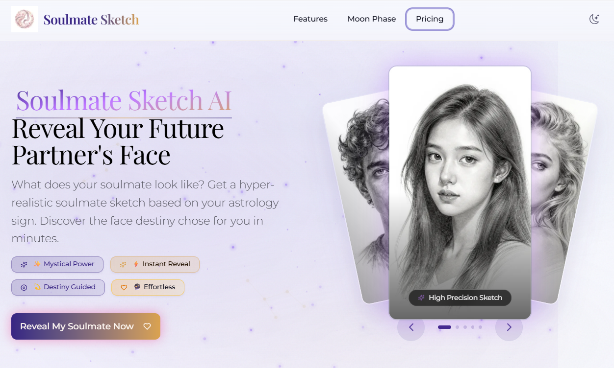 Cover image for Soulmate Sketch AI