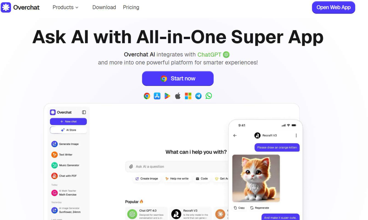 Cover image for Overchat AI