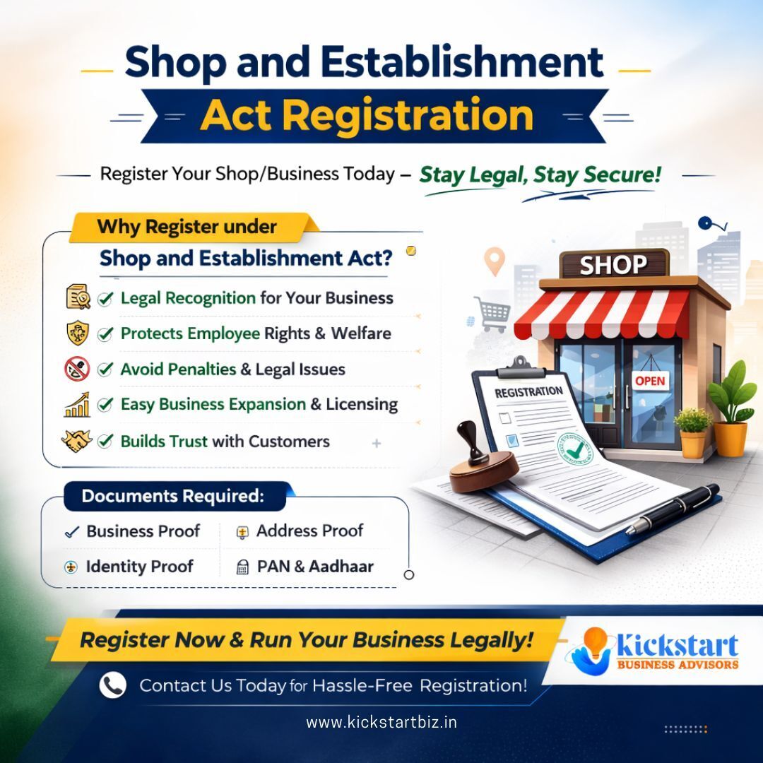 Cover image for Documents Required for Shop Establishments Registration