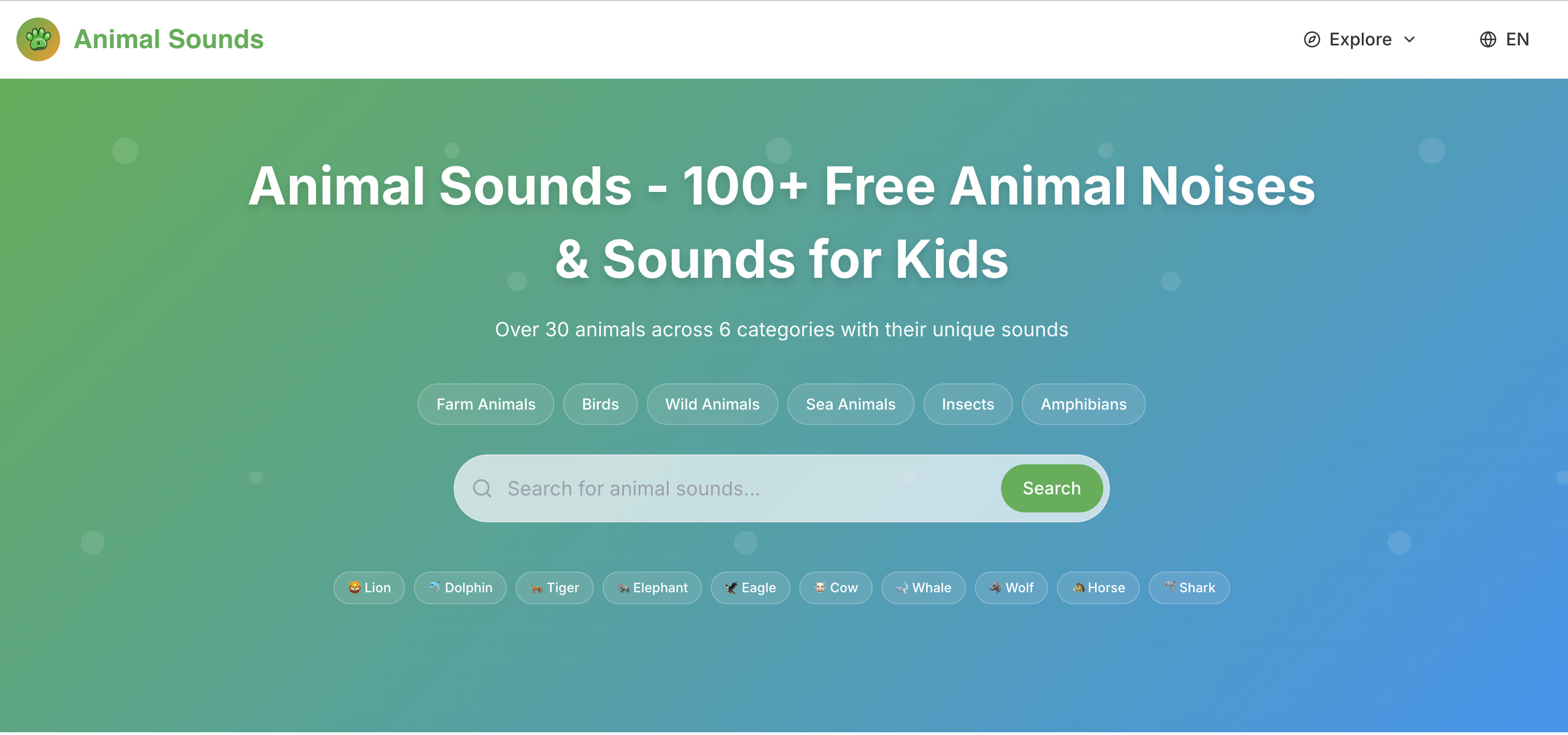Cover image for Animal Sounds