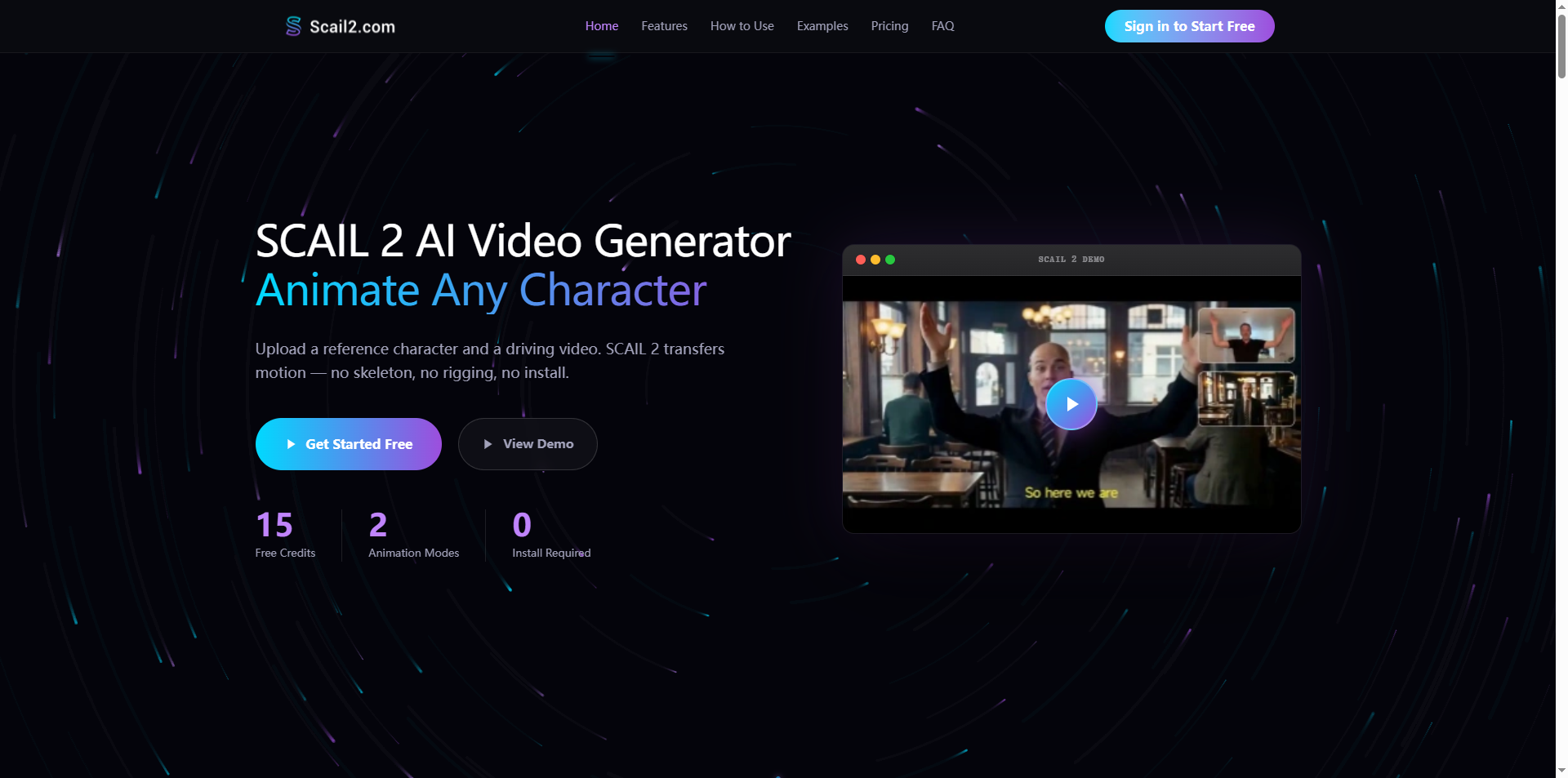 Cover image for Ditch Rigging & Skeleton Workflows – Effortless Character Animation With AI Motion Transfer