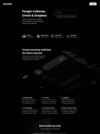 Cover image for ace.me