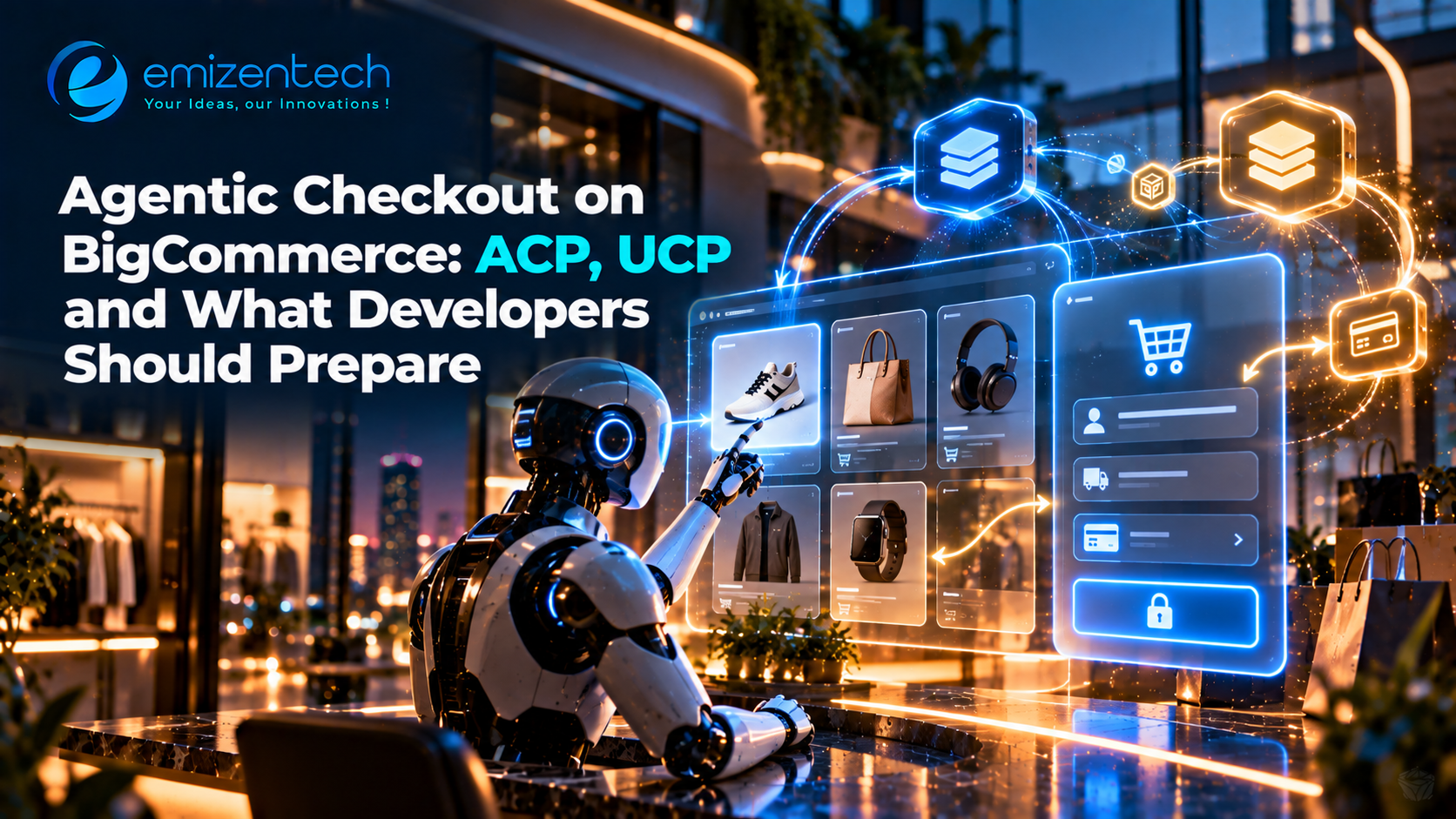 Cover image for Agentic Checkout on BigCommerce: ACP, UCP and What Developers Should Prepare