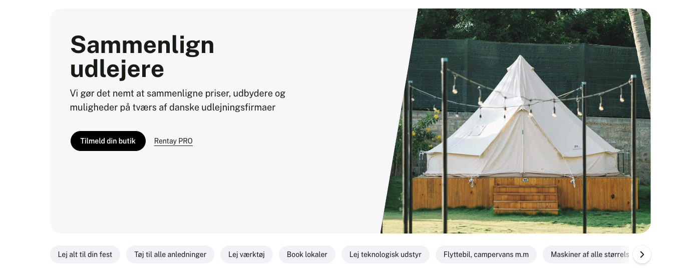 Cover image for Rentay - Danish Rental Search Engine