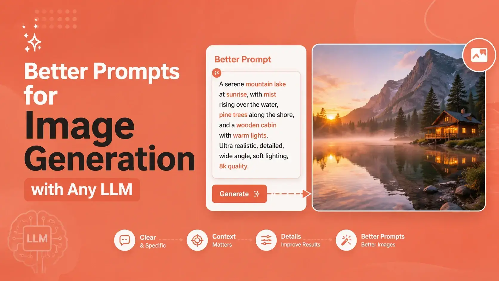 Cover image for Better Prompts for Image Generation with Any LLM