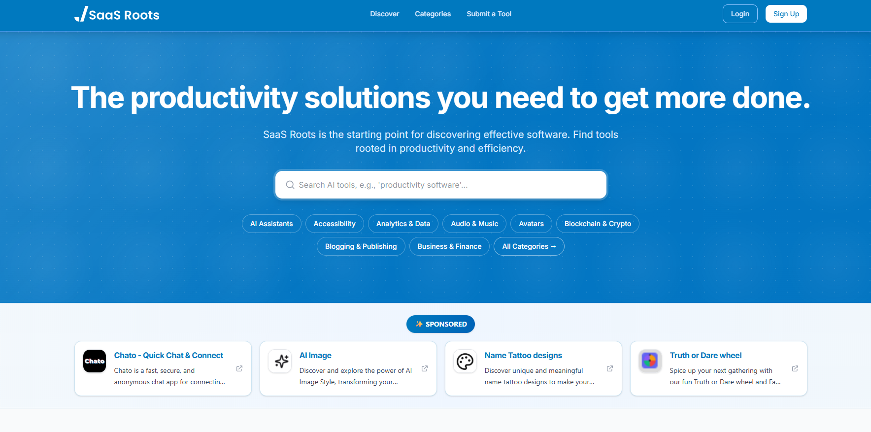 Cover image for Discover the Future of Productivity Tools with SaaS Roots