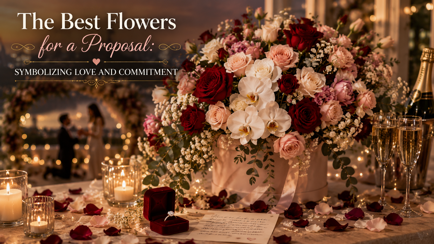 Cover image for The Best Flowers for a Proposal: Symbolizing Love and Commitment