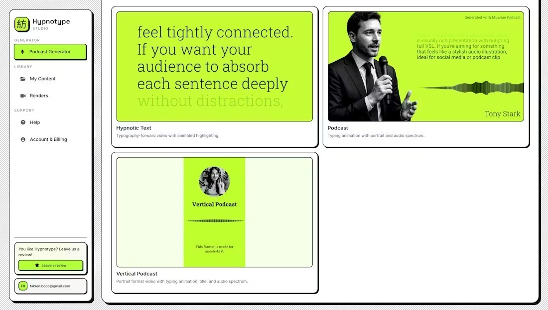 Cover image for Hypnotype