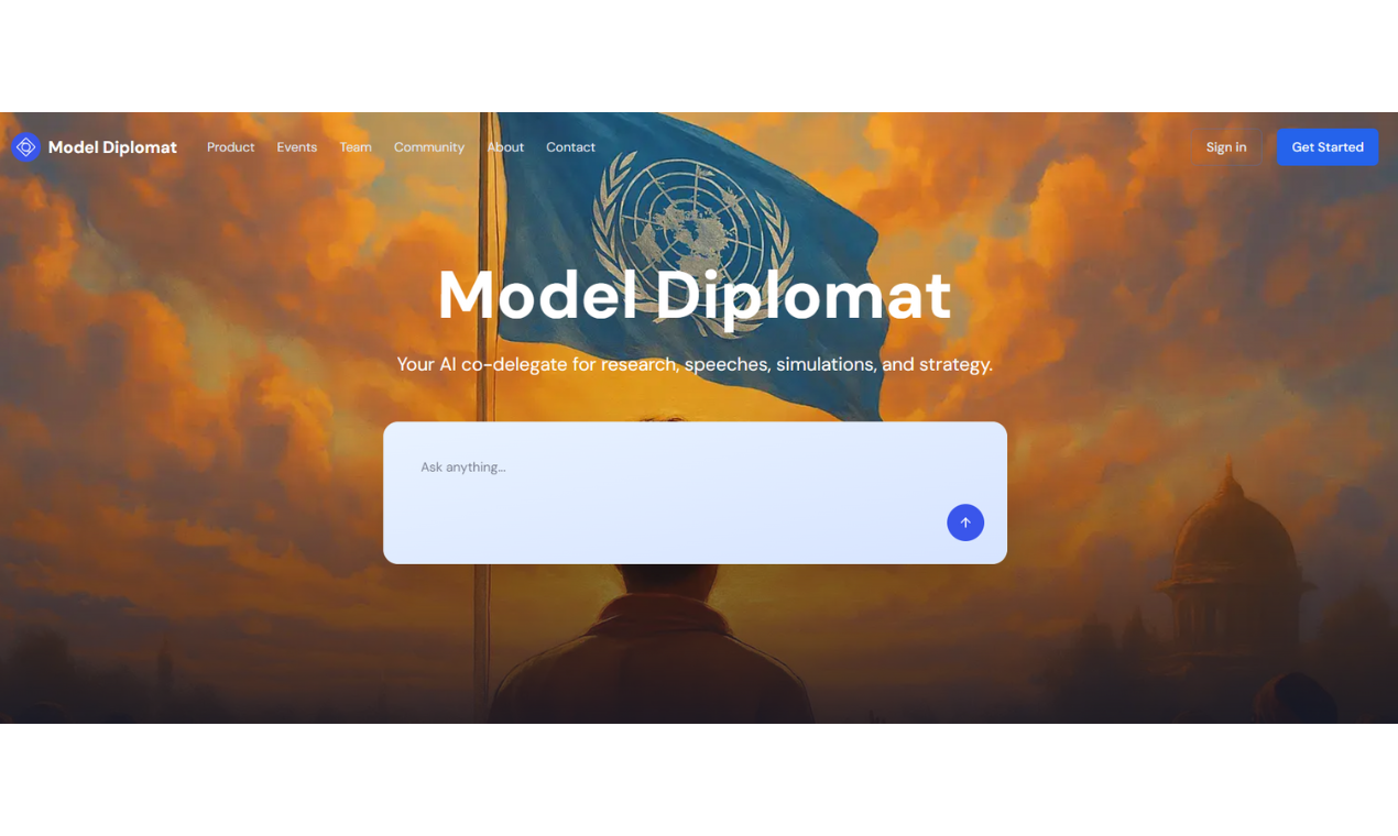 Cover image for Model Diplomat