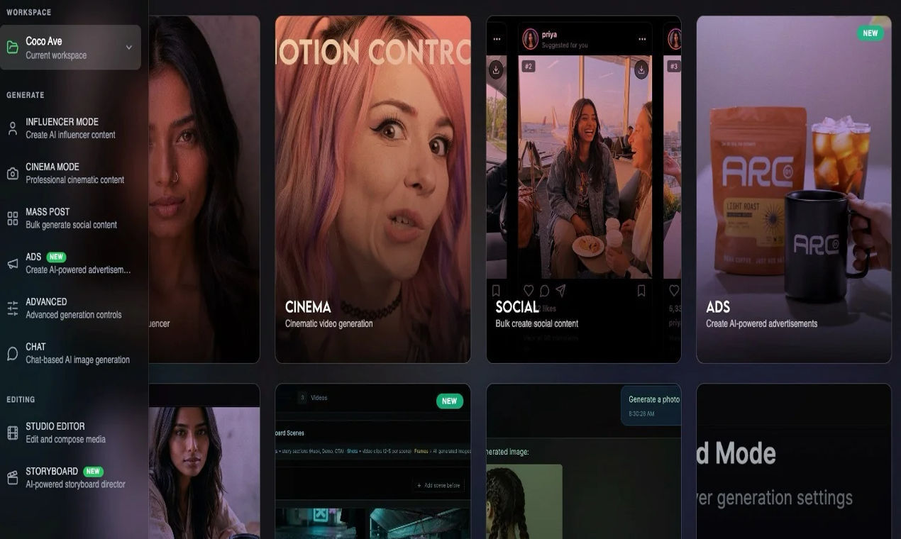 Cover image for Influencer Studio