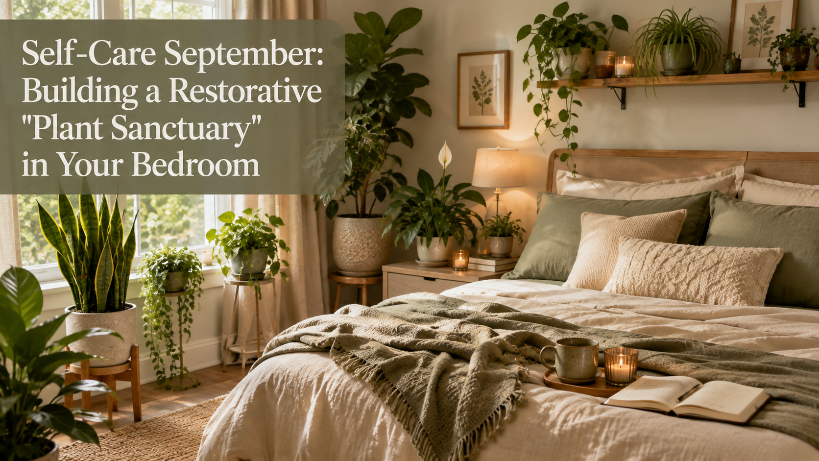 Cover image for Self-Care September: Building a Restorative "Plant Sanctuary" in Your Bedroom