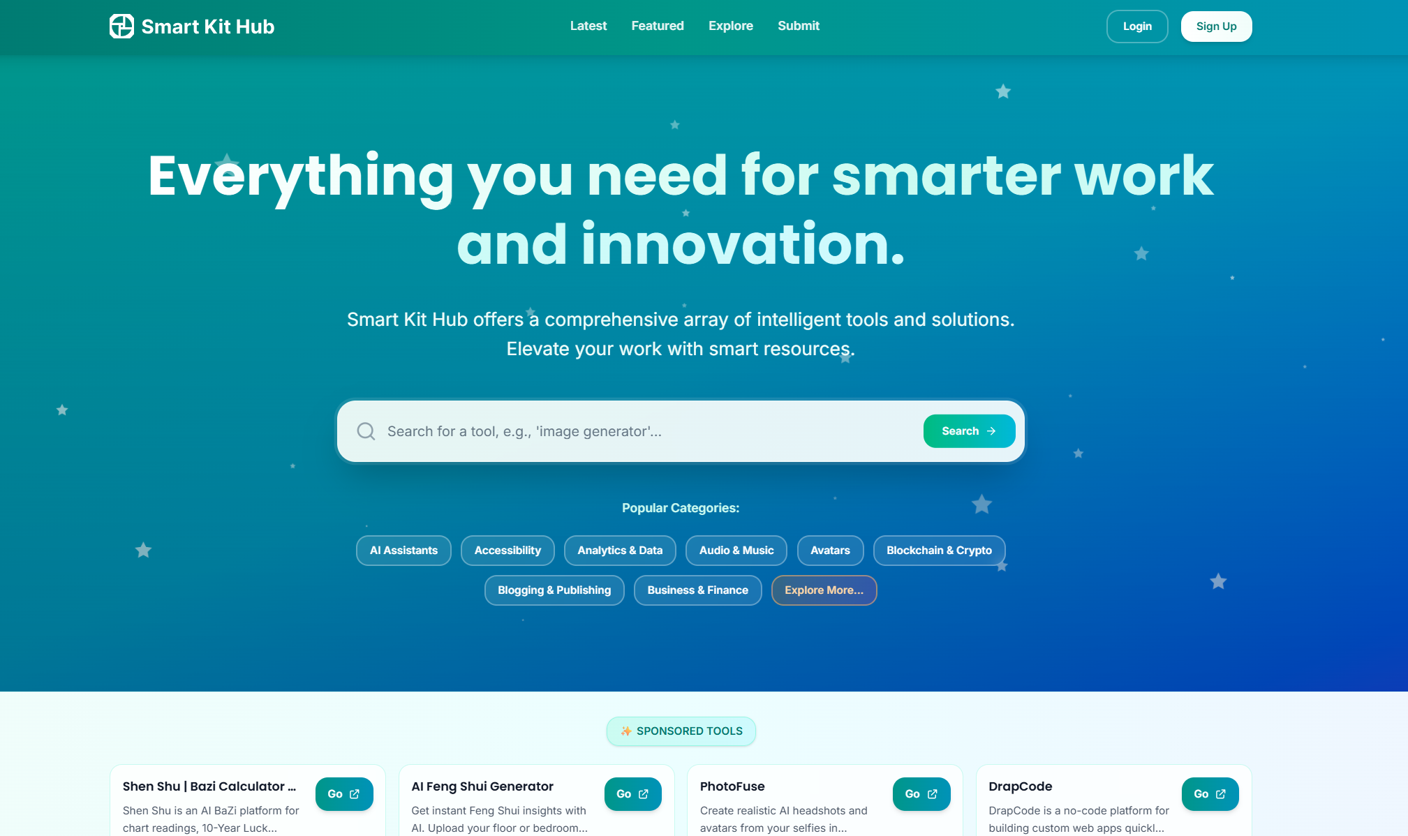 Cover image for Smart Kit Hub: Your Gateway to Smarter Work and Innovation