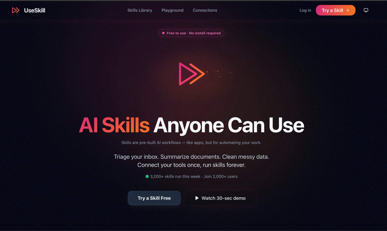 Cover image for UseSkill