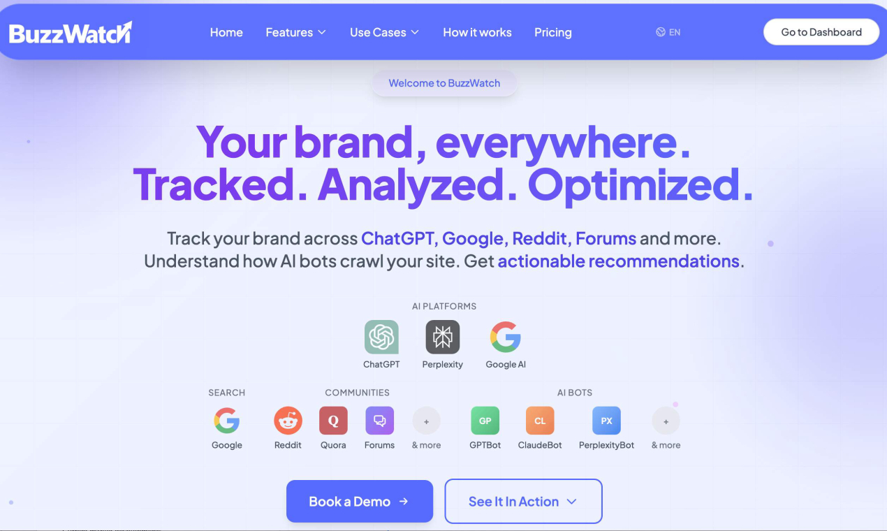 Cover image for Buzz Watch