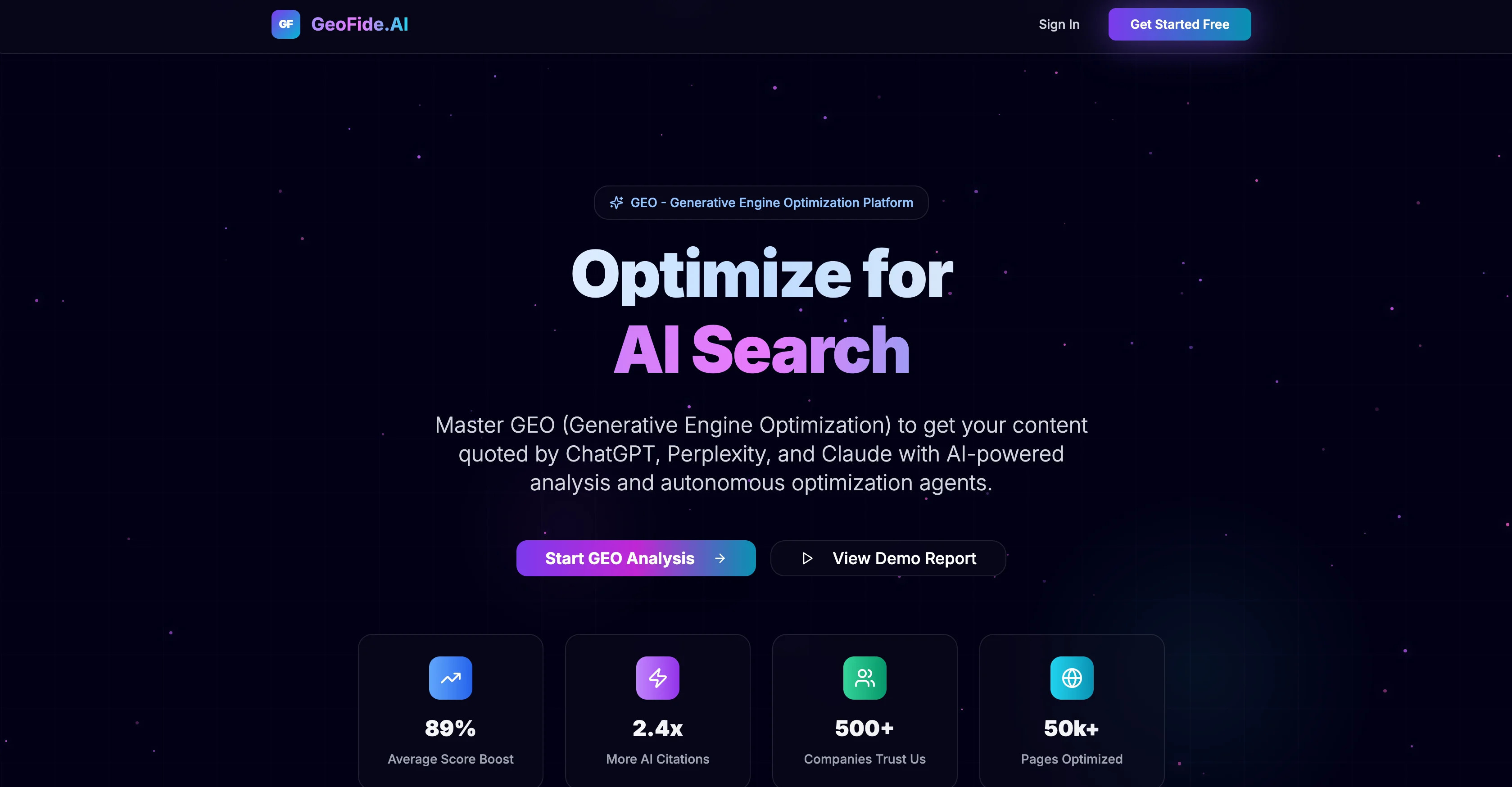 Cover image for GeoFide AI