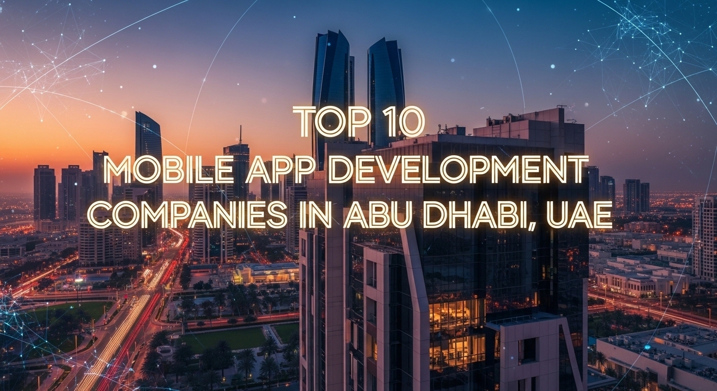 Cover image for Top 10 Mobile App Development Companies in Abu Dhabi, UAE