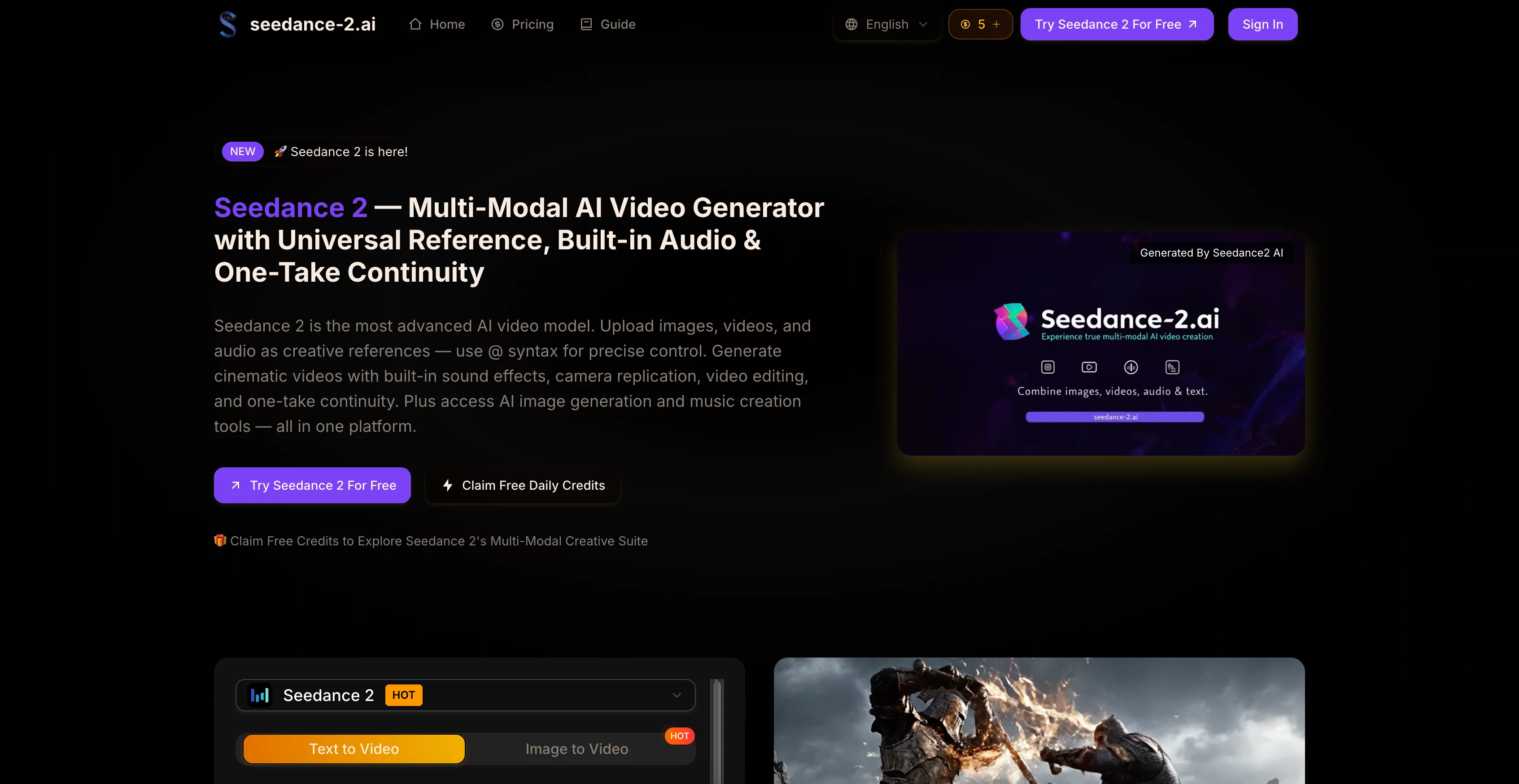 Cover image for Seedance 2 AI