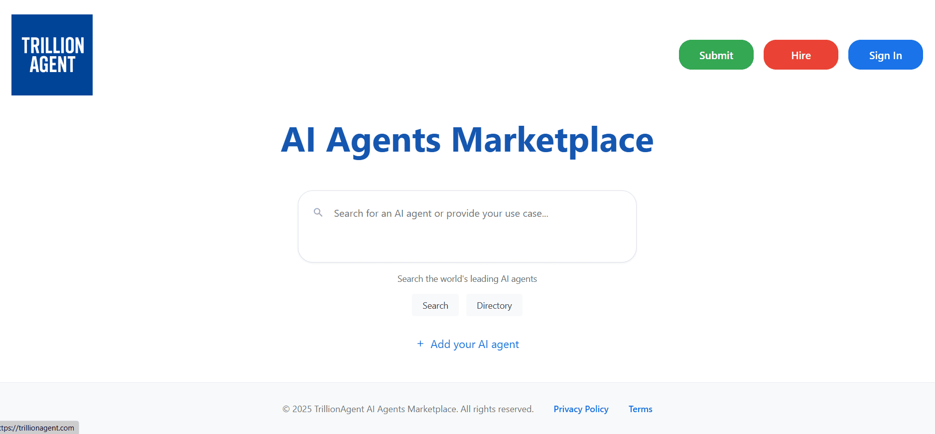 Cover image for AI Agents Marketplace