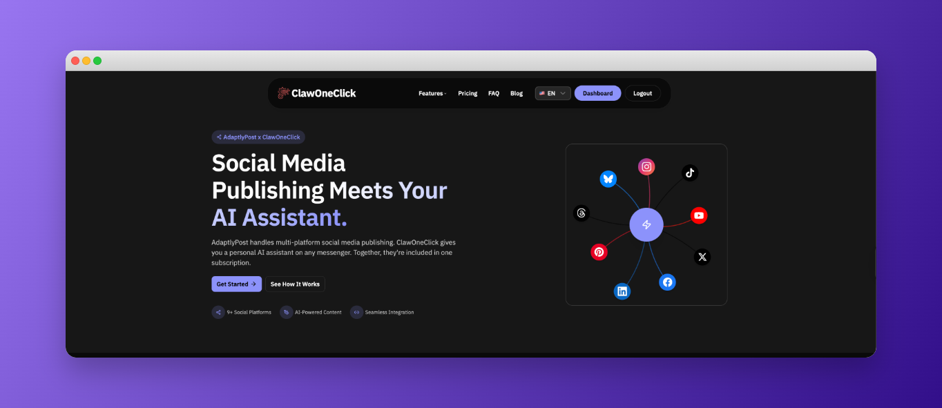 Cover image for ClawOneClick