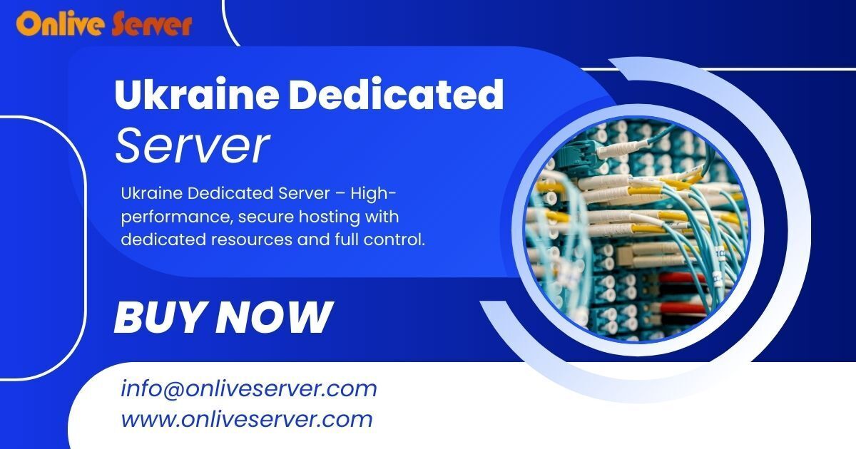 Cover image for Ukraine Dedicated Server: Optimized for High-Traffic Websites and Applications