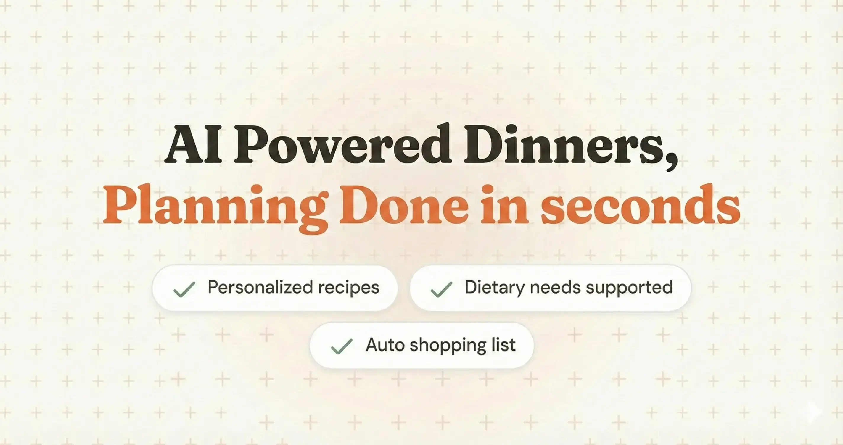 Cover image for AI Dinner Planner