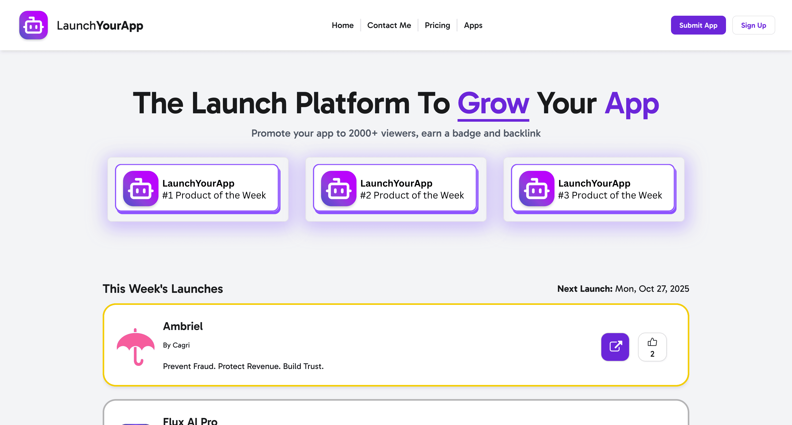 Cover image for LaunchYourApp
