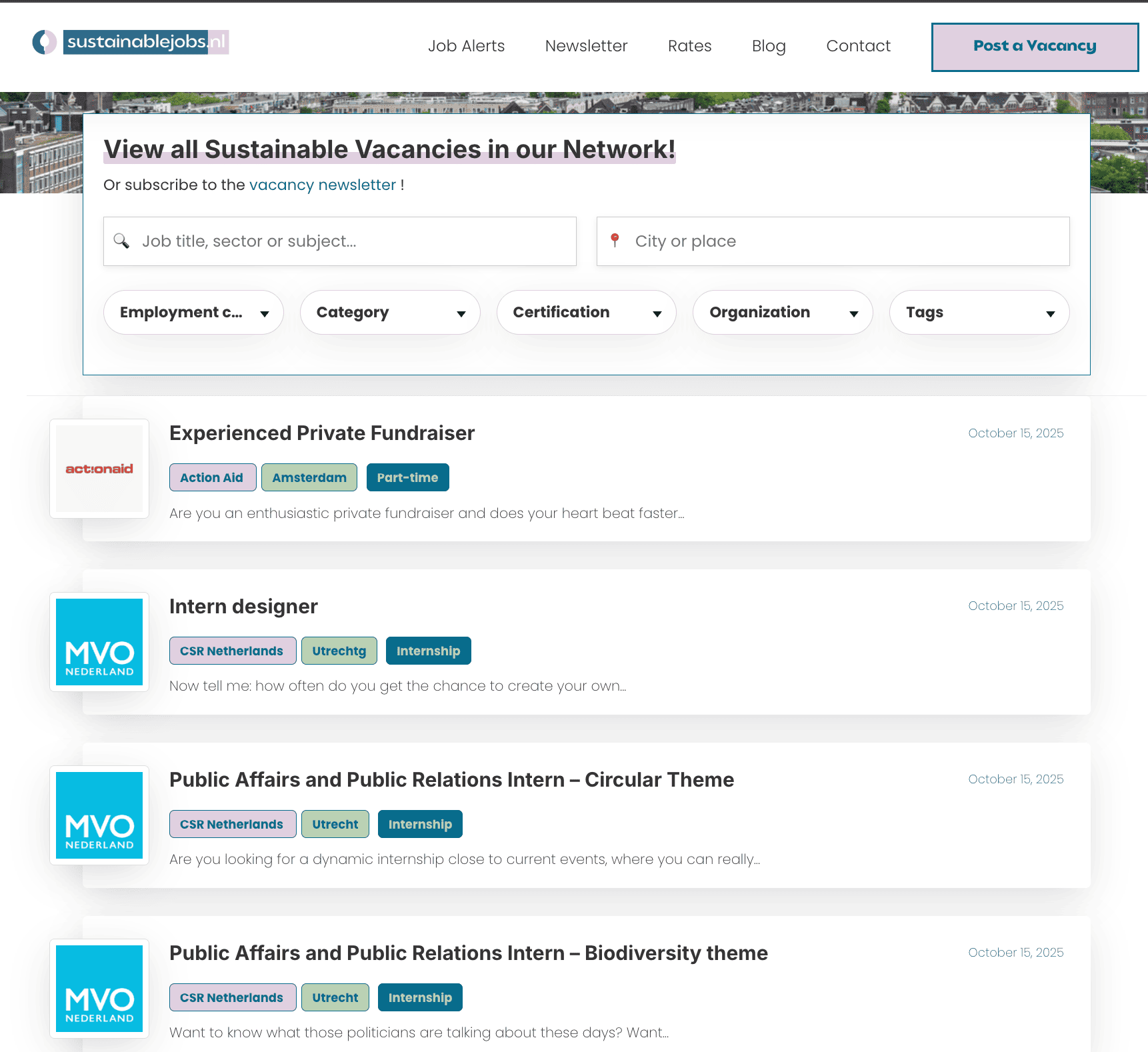 Cover image for Sustainablejobs