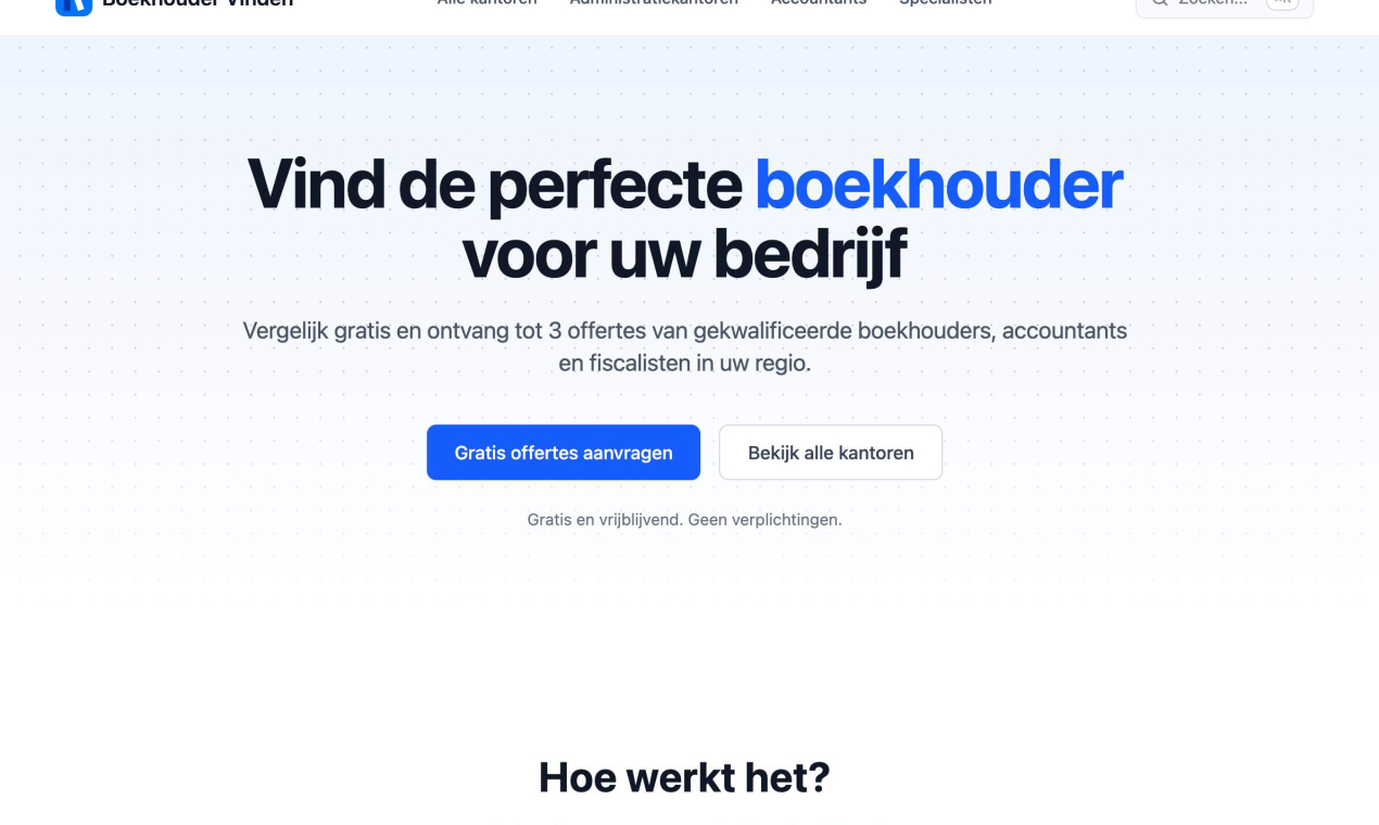 Cover image for Boekhouder Vinden