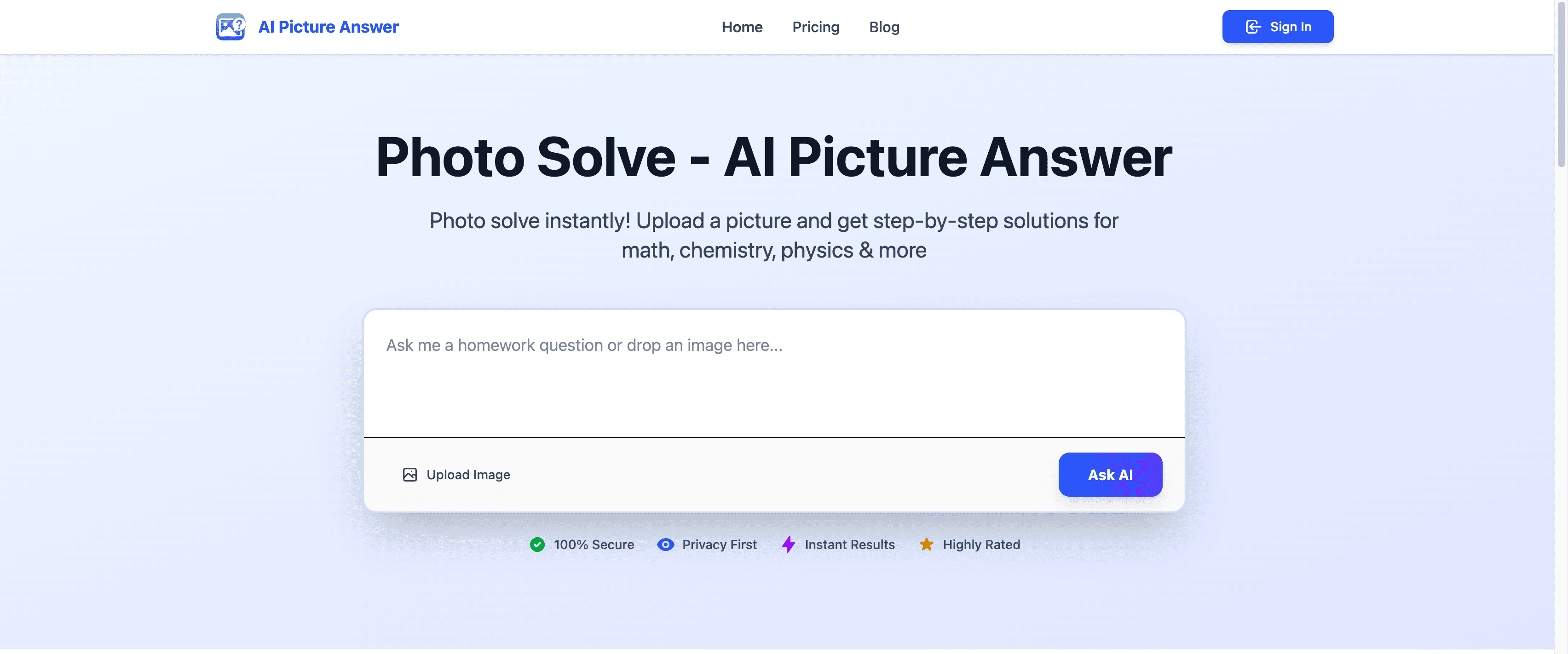 Cover image for Ai Picture Answer