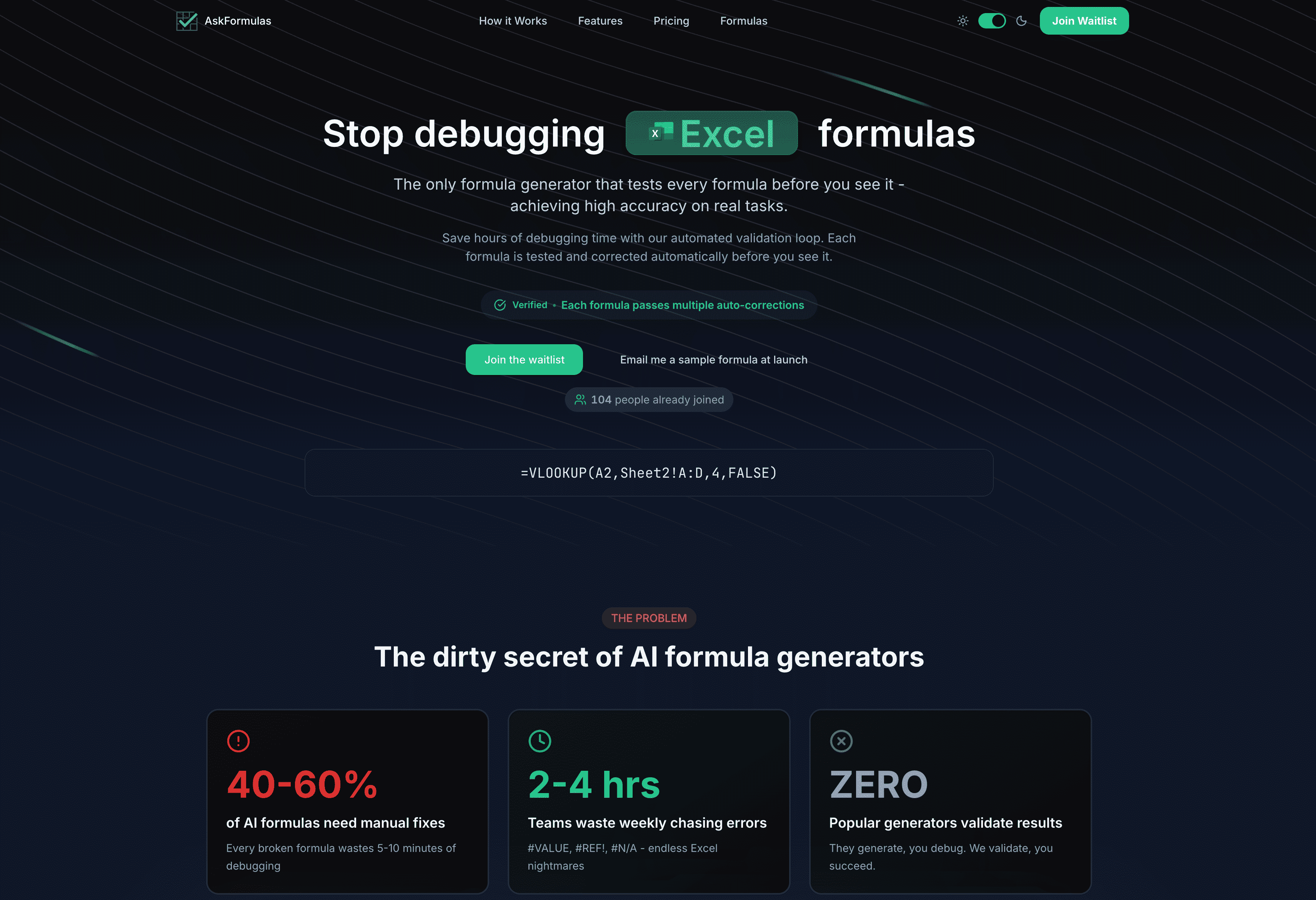 Cover image for AskFormulas