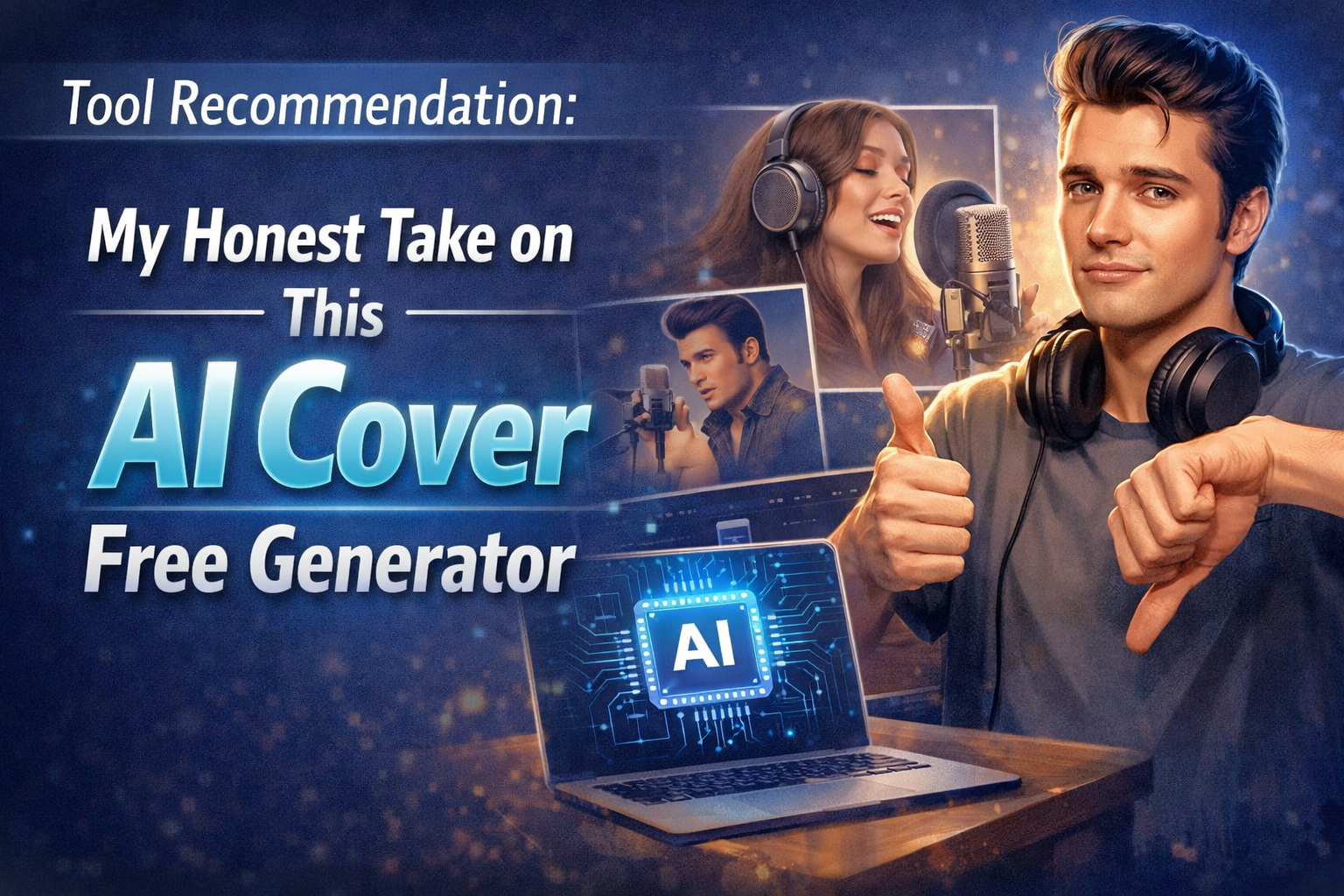 Cover image for Tool Recommendation: My Honest Take on This AI Cover Free Generator