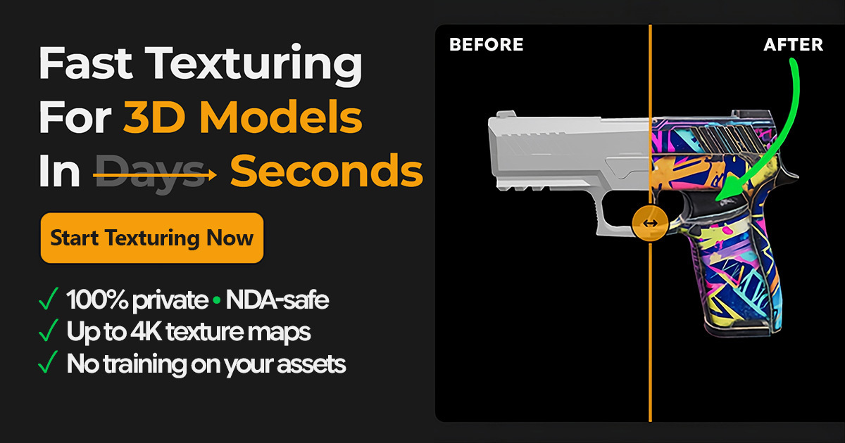 Cover image for TextureFast - Fast Texturing For 3D Models In Seconds