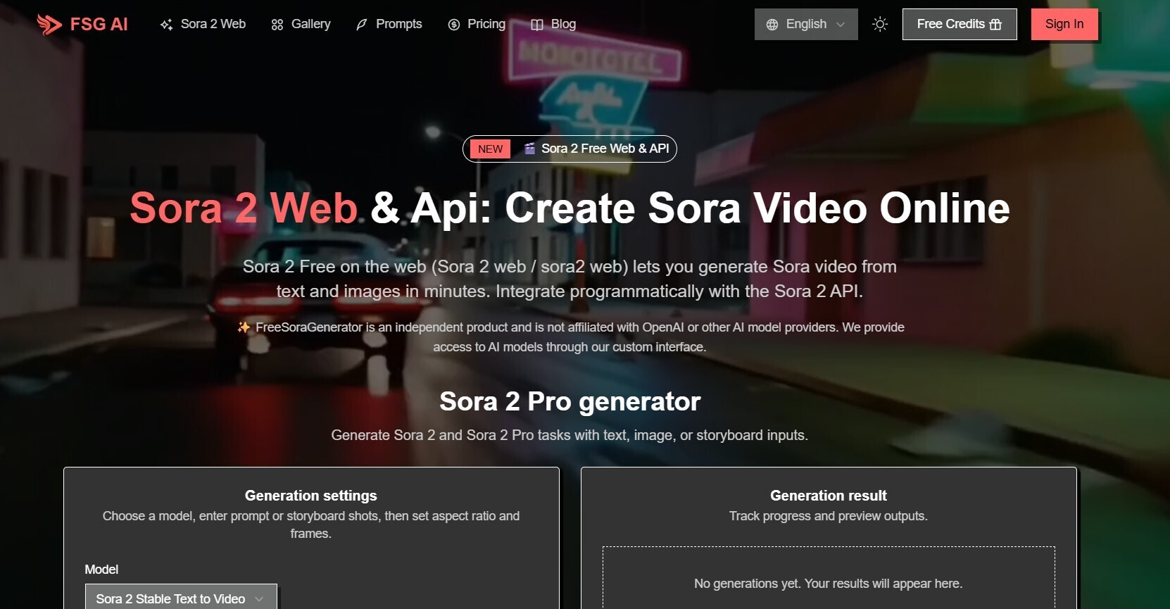 Cover image for Free Sora Generator