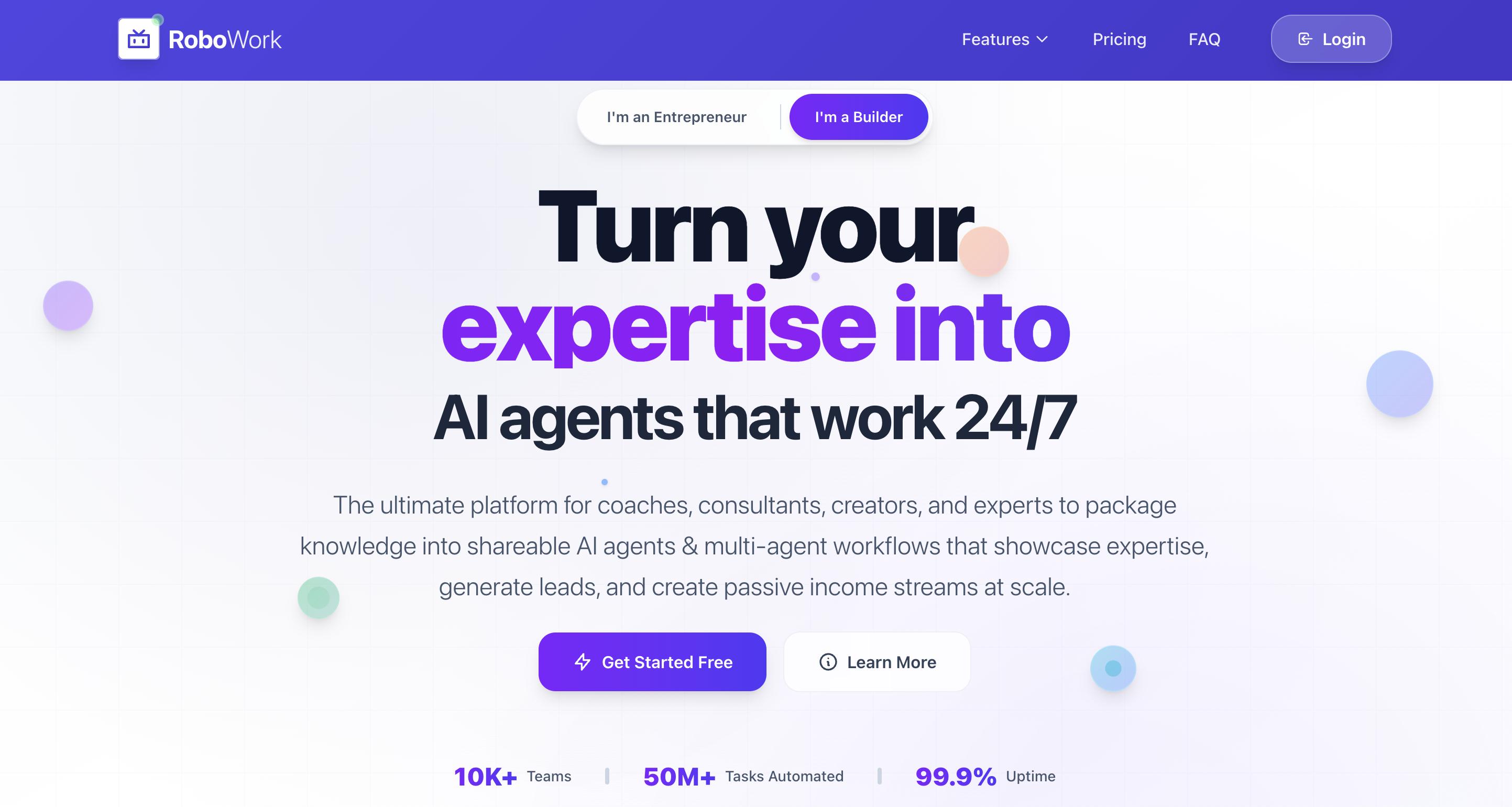 Cover image for RoboWork