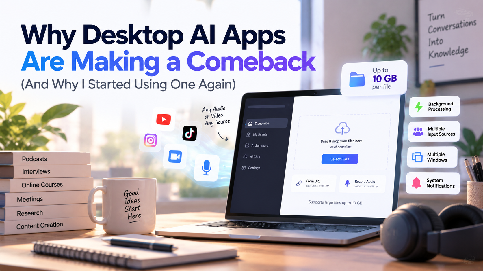 Cover image for Why Desktop AI Apps Are Making a Comeback (And Why I Started Using One Again)