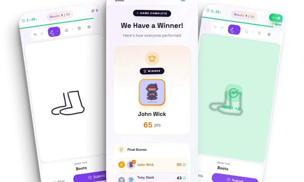 Cover image for Doodle Duel