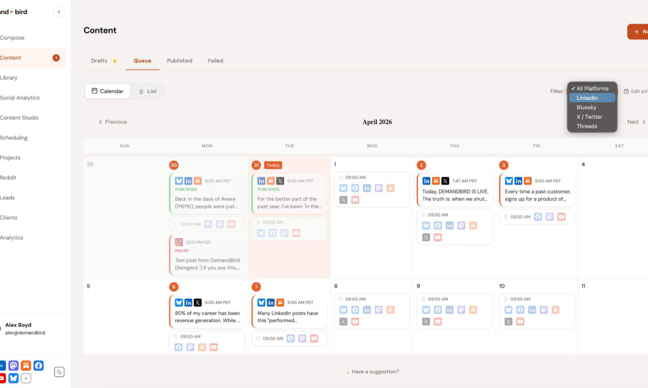 Cover image for DemandBird