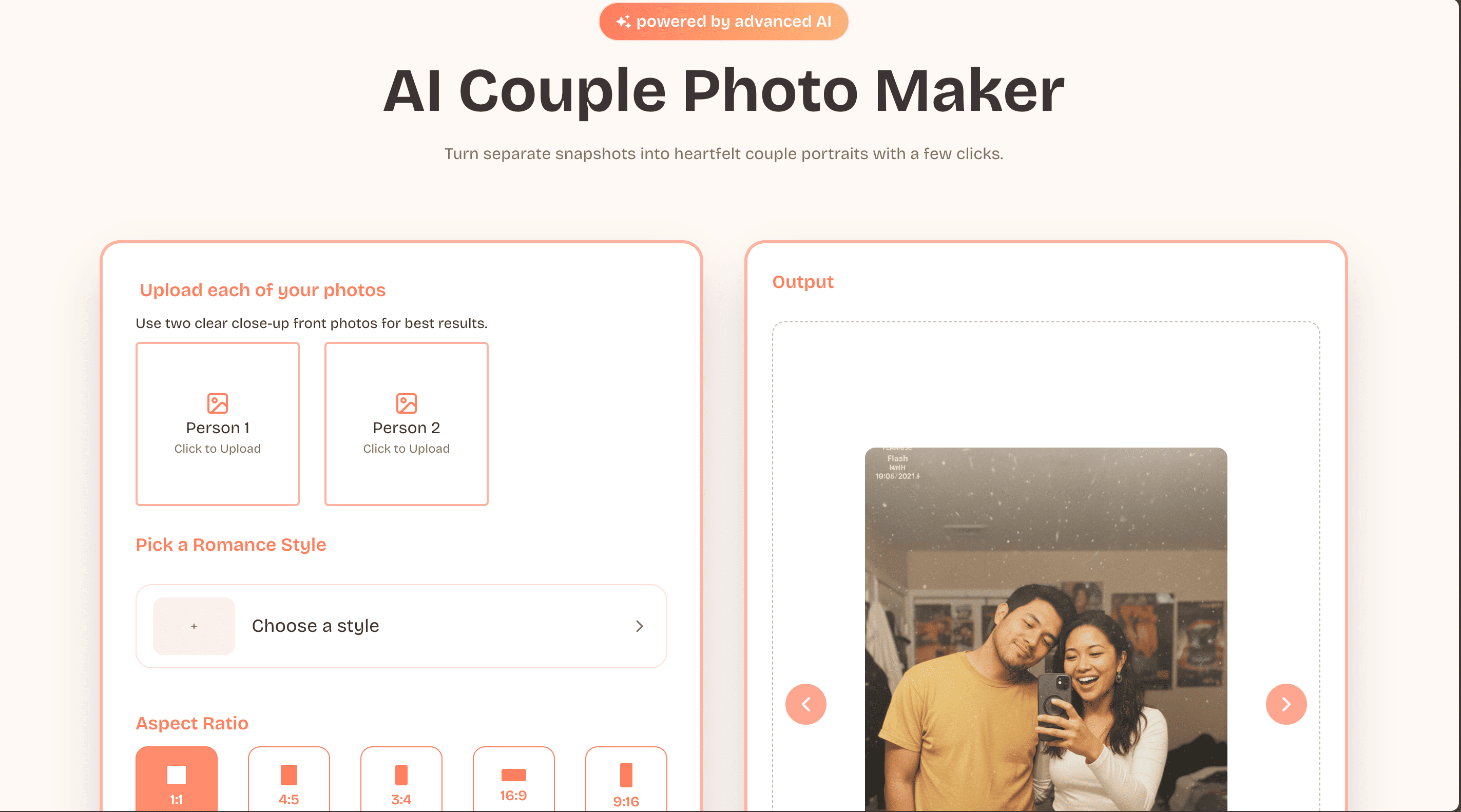 Cover image for AI Couple Photo