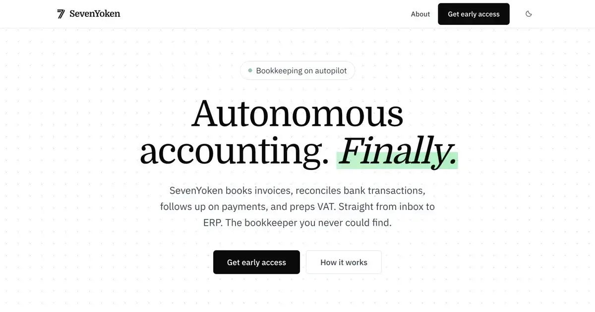 Cover image for SevenYoken