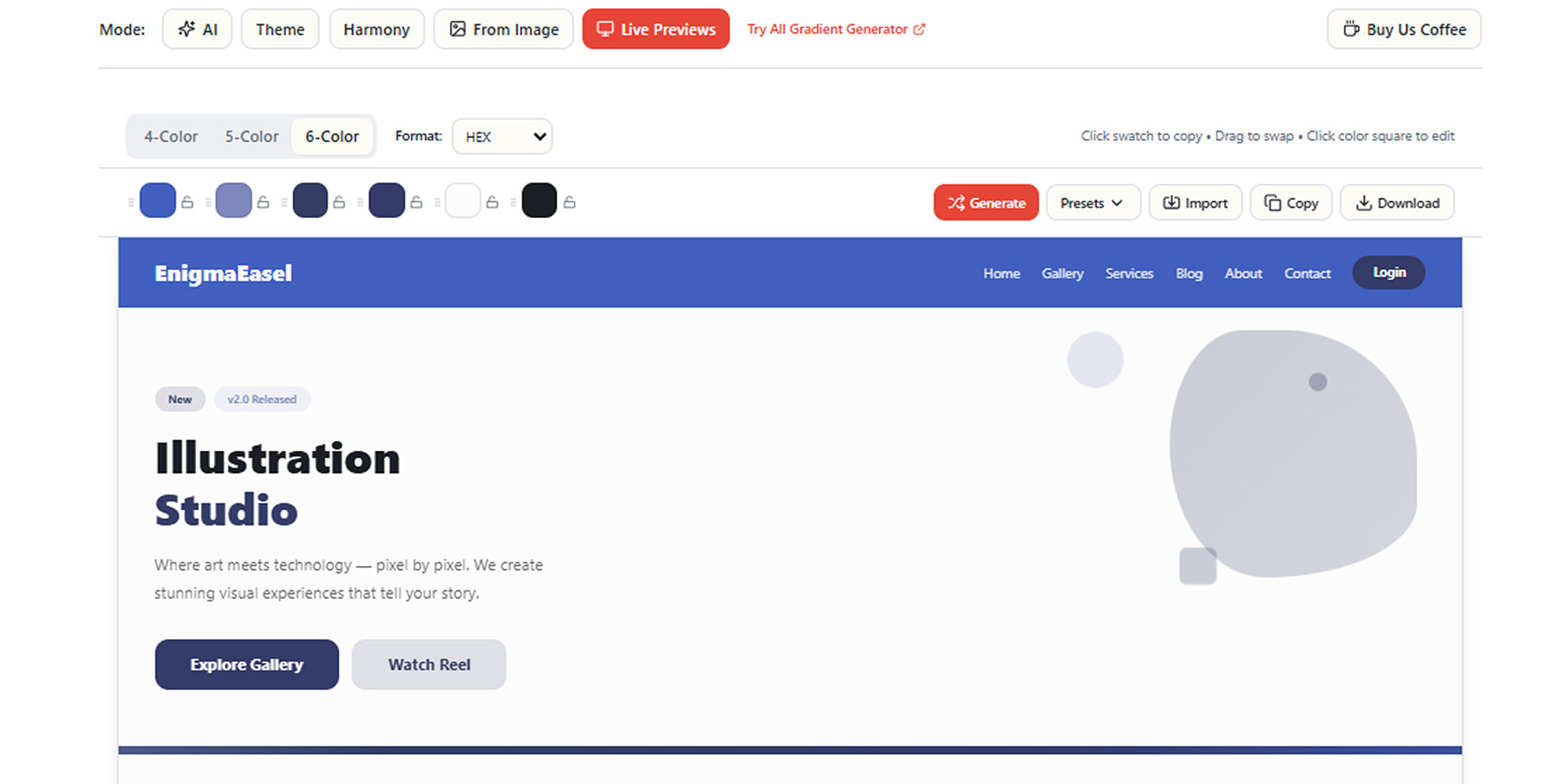 Cover image for I Built an AI Color Palette Generator That Names Every Color — Here's How It Works
